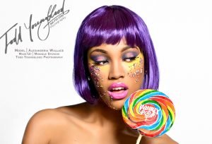 Candy Makeup Concept