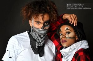 Stewart Cole Gangsta Make-up photo shoot