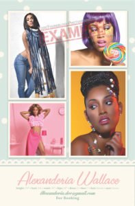 comp card layout