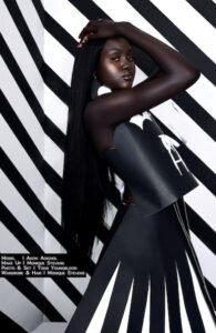 couture brought to life through dramatic lines and striking studio design